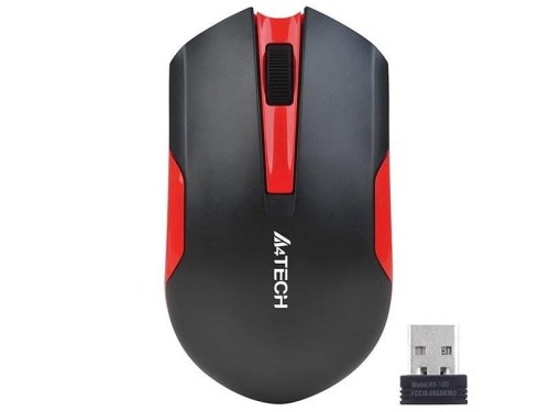 Mysz A4 TECH V-TRACK G3-200N-1 A4TMYS46038 (optyczna; 1000 DPI; kolor czarny)