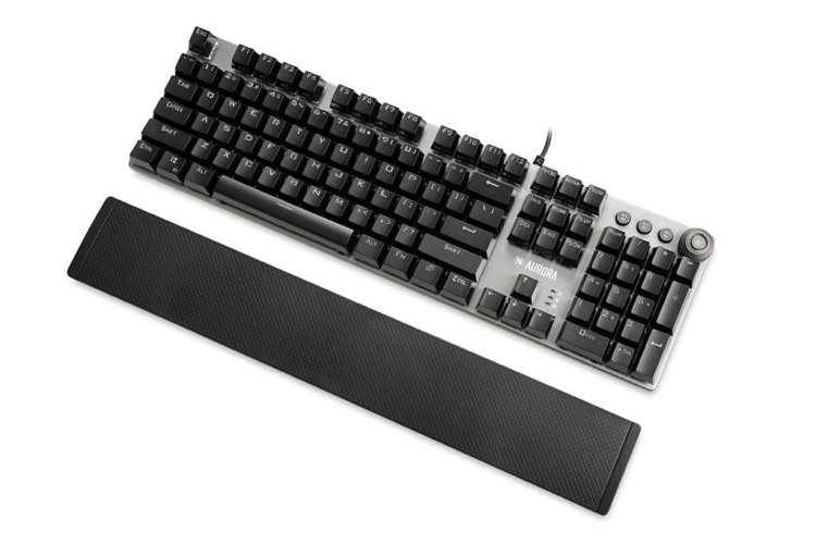Klawiatura mechaniczna IBOX AURORA K-4 RGB IKGMK4 (USB; (US); kolor czarny)