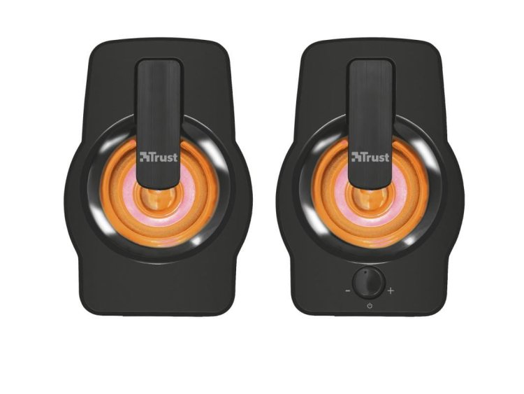 Zestaw głośników komputerowe Trust Gemi RGB 22948 (2.0; kolor czarny)