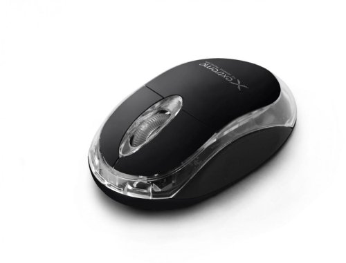 Mysz EXTREME HARRIER XM105K (optyczna; 1000 DPI; kolor czarny)