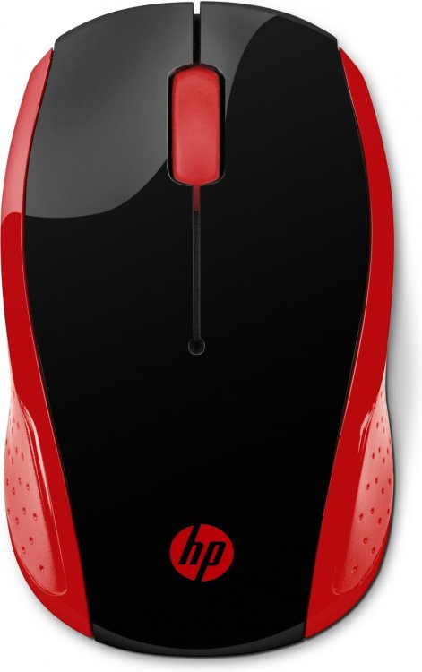 Mysz HP 200 Emprs Red Wireless