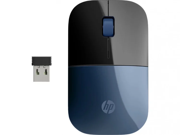 HP Z3700 Wireless Mouse 7UH88AA, czarno-niebieska