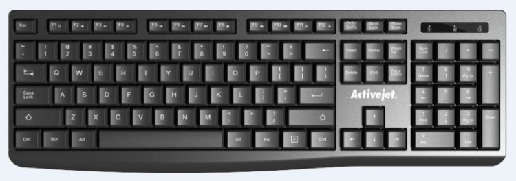 Activejet Klawiatura USB K-3803S