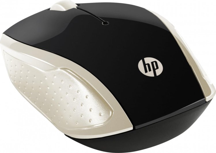 HP Wireless Mouse HP200 czarno-złota 2HU83AA