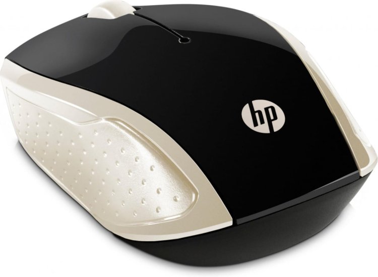 HP Wireless Mouse HP200 czarno-złota 2HU83AA
