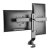 MACLEAN UCHWYT NA DWA MONITORY / PODWÓJNY 17"-27" 14KG VESA 75X75 100X100 MC-854