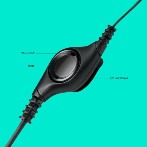 Słuchawki Logitech H390 981-000406 (kolor czarny)
