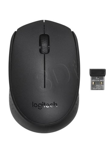 Mysz Logitech B170 910-004798 (optyczna; 1000 DPI; kolor czarny)