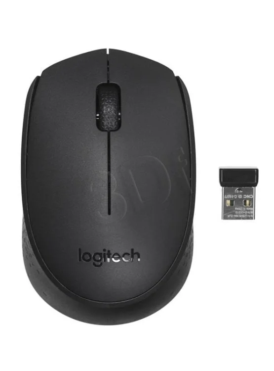 Mysz Logitech B170 910-004798 (optyczna; 1000 DPI; kolor czarny)