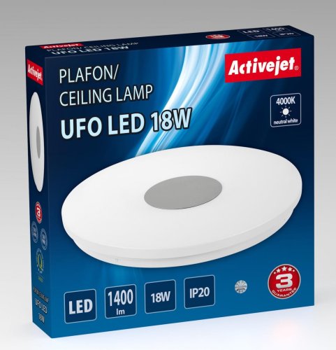 Plafon LED Activejet AJE-UFO 18W