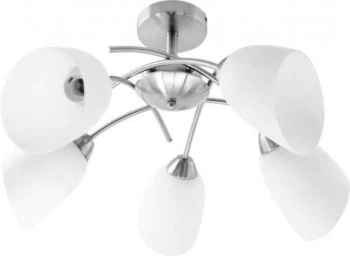 Plafon Activejet AJE-NIKITA 5P E27 5x40W Nikiel