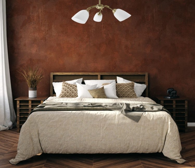 Plafon Activejet AJE-NIKITA 3P E27 3x40W Patyna