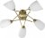 Plafon Activejet AJE-NIKITA 5P E27 5x40W Patyna