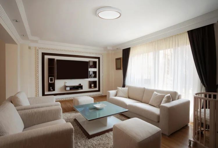 Plafon LED Activejet AJE-VERDI W/G White/Gold 23W