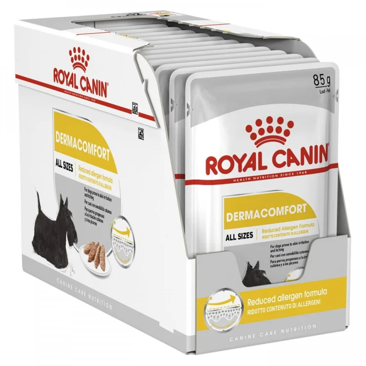 Karma ROYAL CANIN CCN DERMACOMFORT LOAF 12X85G