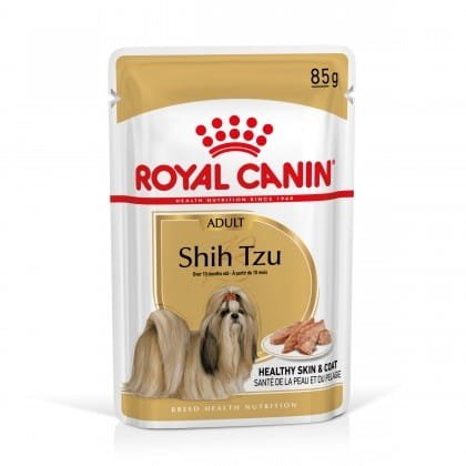 ROYAL CANIN BHN Shih Tzu Adult w formie pasztetu - mokra karma dla psa dorosłego - 12x85g