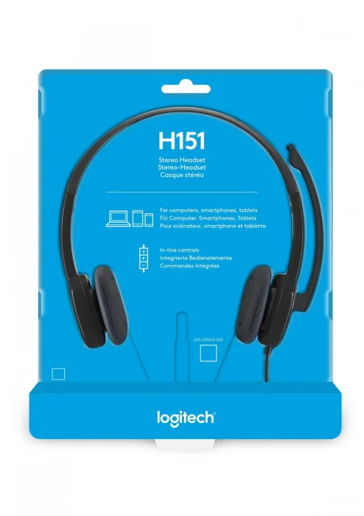 Słuchawki Logitech 981-000589 (kolor czarny)