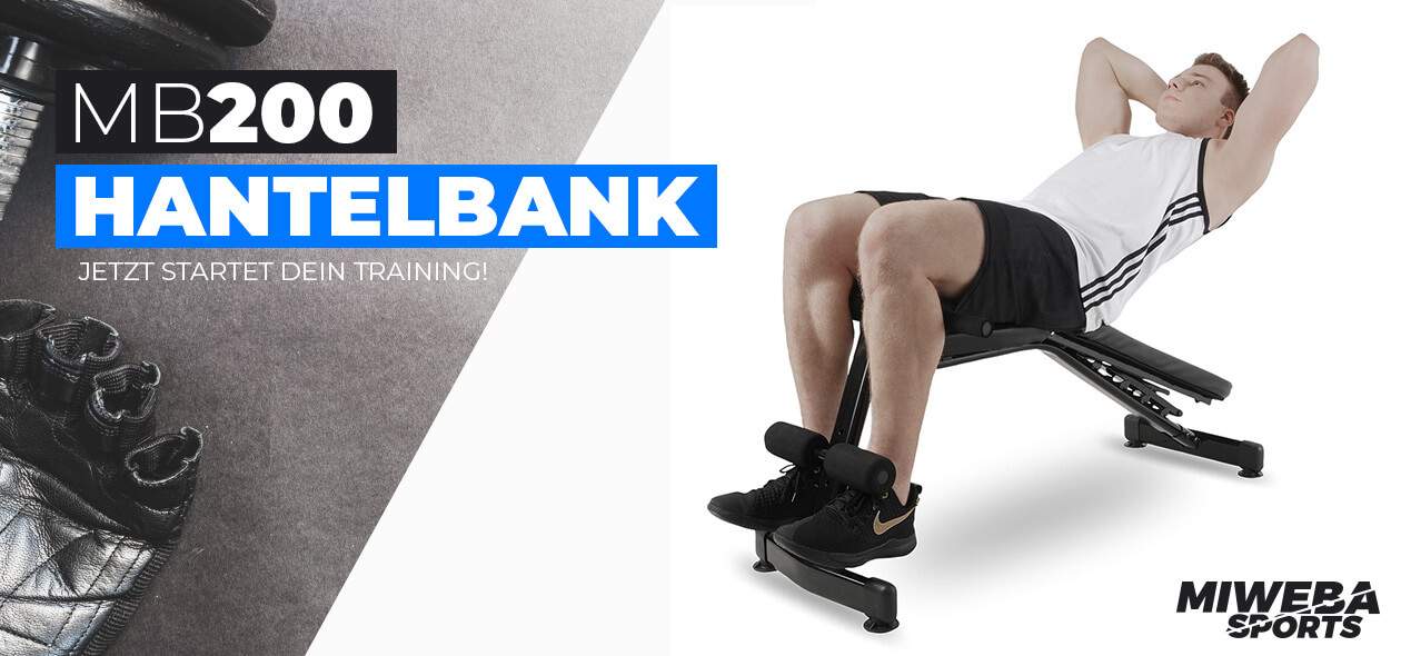 Ławka treningowa MB200 Hantelbank MB200
