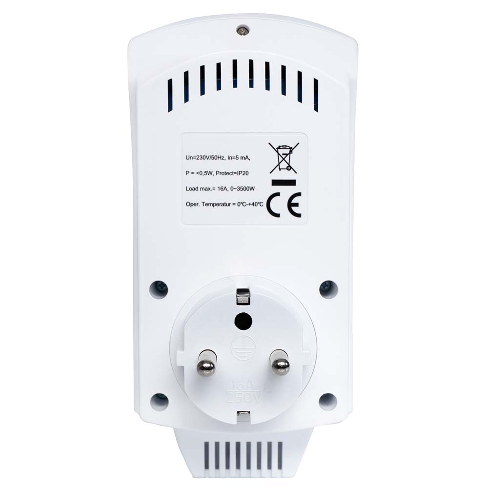 Heidenfeld Steckdosenthermostat HF-DT100, digitales Thermostat
